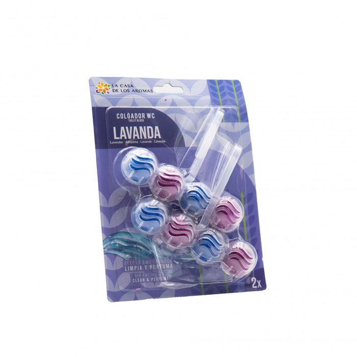 Pack 2 Colgadores WC Lavanda - La Casa de los Aromas - 1