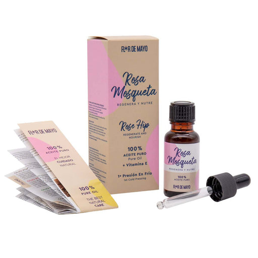 Aceite Puro 100% Rosa Mosqueta 20ml - Flor de Mayo - 1