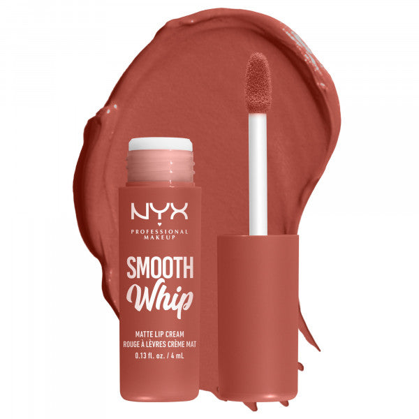 Labial Líquido Cremoso Mate Smooth Whip - Nyx : Kitty Belly - 1