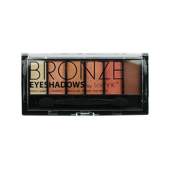 Paleta de 6 Sombras de Ojos Bronze - Technic - Technic Cosmetics - 1