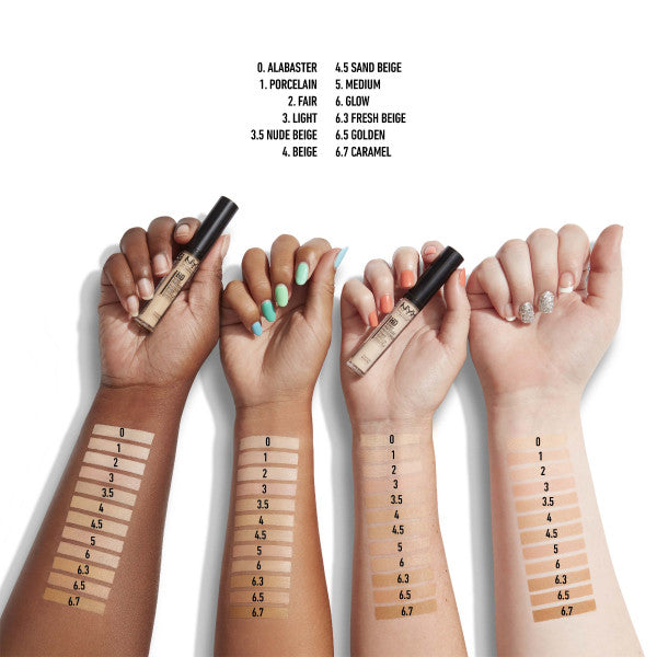 Corrector de Ojeras E Imperfecciones Hd Photogenic Concealer Wand - Professional Makeup - Nyx : Wand Nude - 5