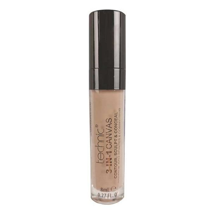 Corrector Líquido 3-in-1 Canvas - Technic Cosmetics : Honey - 1
