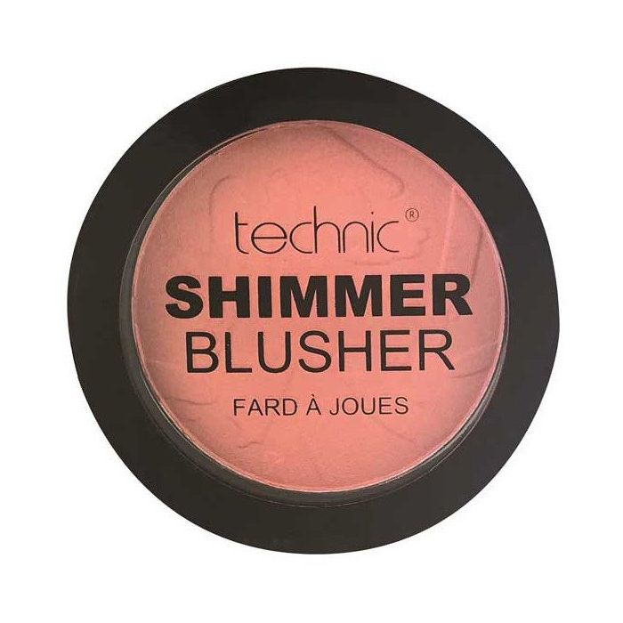 Colorete Shimmer Blusher - Technic Cosmetics : Coral Bay - 1