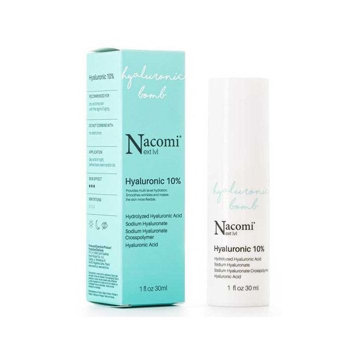 Hyaluronic Bomb Sérum ácido Hialurónico 10% - Nacomi - 1