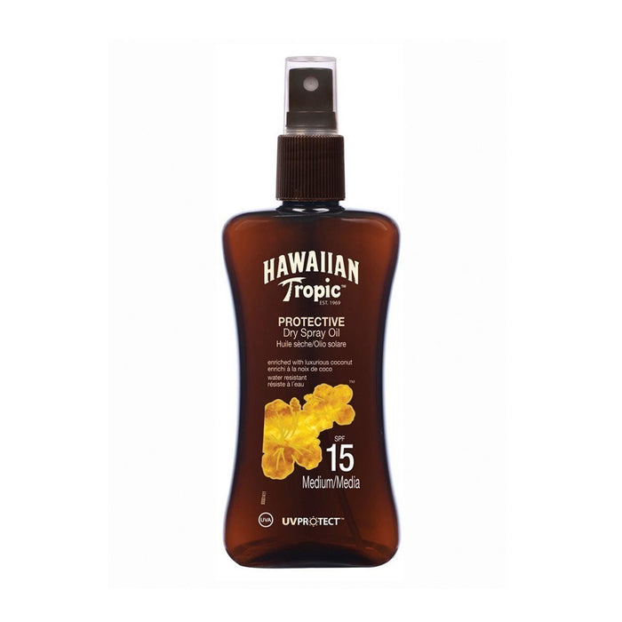 Bronceador Aceite en Spray - Hawaiian Tropic : SPF 15 200ML - 1
