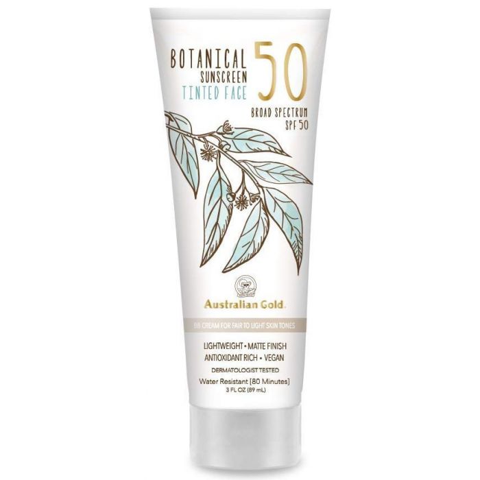 Protector Solar Facial con Color Spf50 Botanical - Australian Gold : Fair / Light - 1