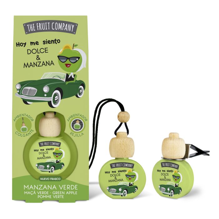 Ambientador para Coche Manzana Verde 6,5ml - The Fruit Company - 1