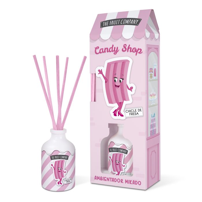 Ambientador Mikado Candy Edition 40ml - The Fruit Company : Chicle de Fresa - 1