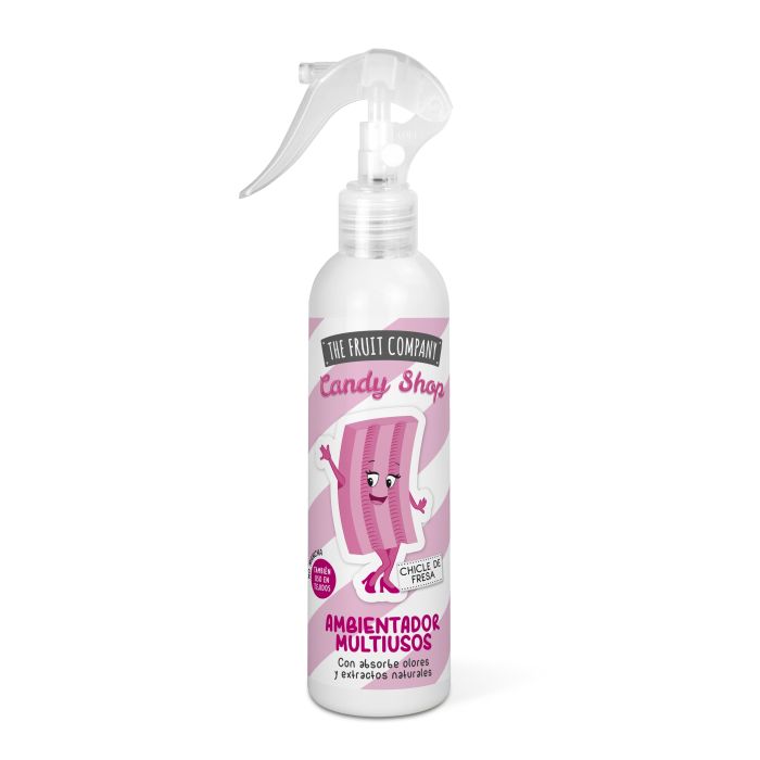 Spray Ambientador Multiusos Candy Edition 200ml - The Fruit Company : Chicle de Fresa - 1
