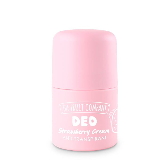 Desodorante Roll On Antitranspirante Soft Touch - The Fruit Company : Fresa y Nata - 1