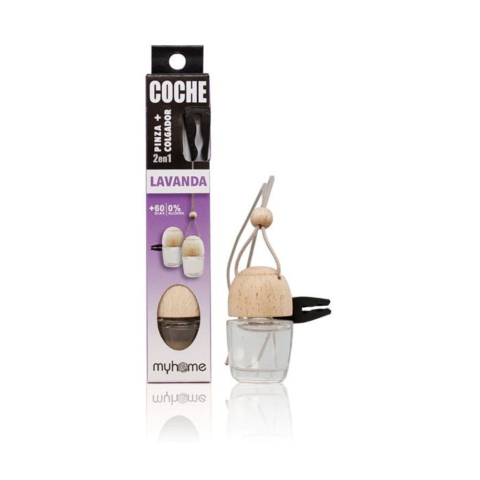 Ambientador Coche con Pinza Lavanda - Myhome - 1