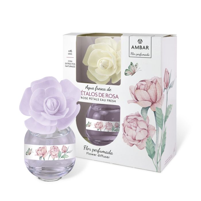 Agua Fresca de Pétalos de Rosa: 60 ml - Ambar Perfums - 1