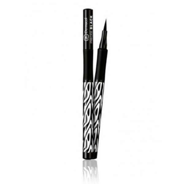 Delineador de Ojos Rotulador Presición - Negro - Dermacol : Precise Black Delineador - 1