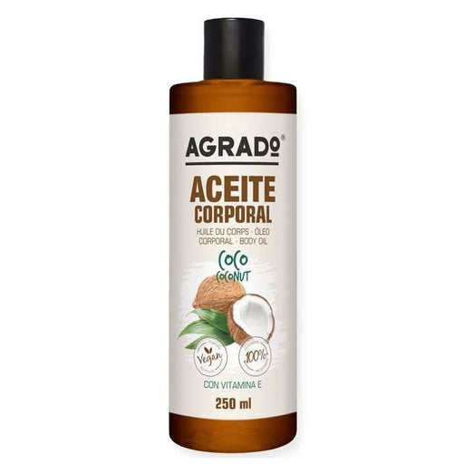Aceite Corporal de Coco: 250 ml - Agrado - 1