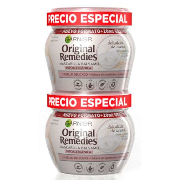 Délicatesse de Avena Mascarilla - Garnier : 2 x 300ML - 1