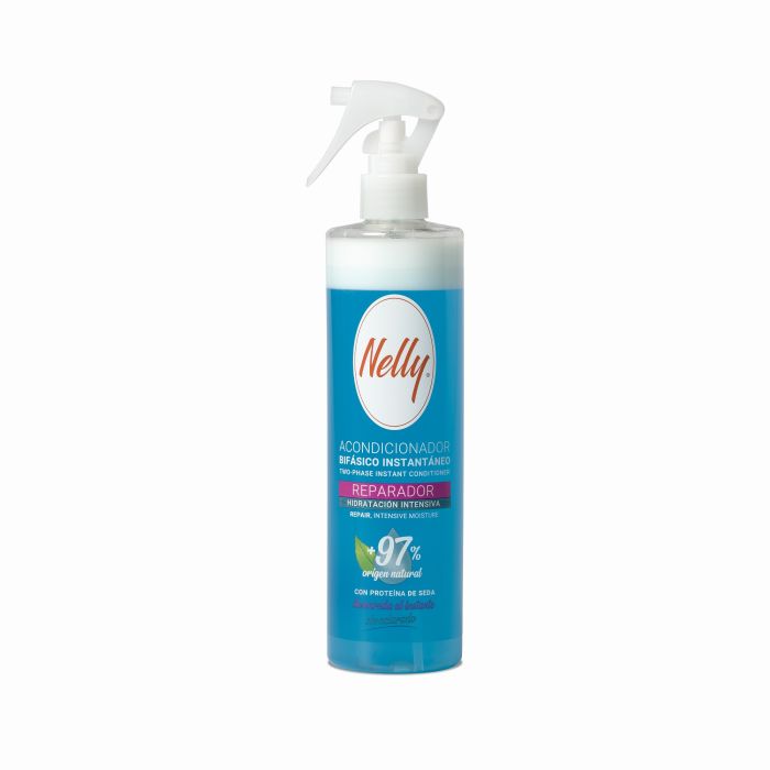Acondicionador Bifásico Cabello Liso - Nelly : 400 ml - 1