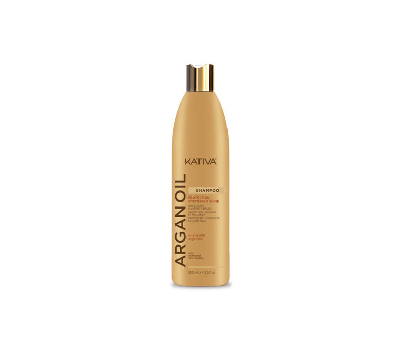 Champú con Aceite de Argán - Kativa : 550 ML - 1