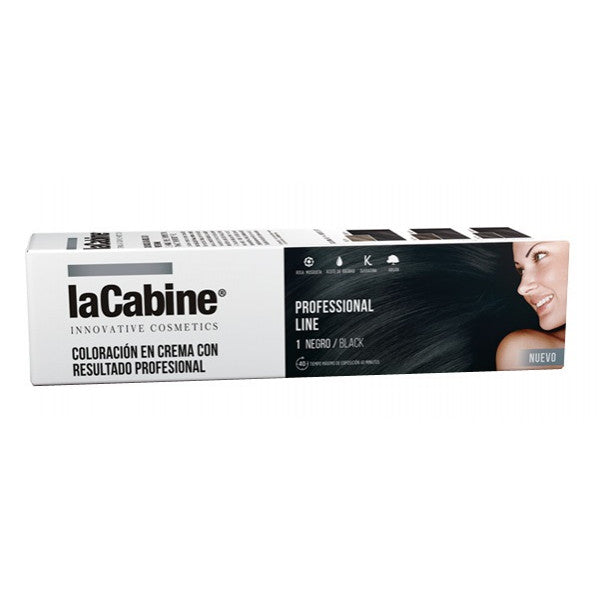 Professional Line Coloración en Crema - La Cabine : 1 Negro - 1