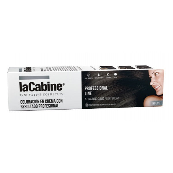 Professional Line Coloración en Crema - La Cabine : 5 Castaño Claro - 1