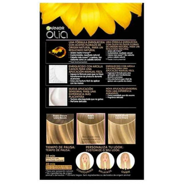 Olia Highlights Kit de Mechas sin Amoniaco - Garnier : RUBIO - 1