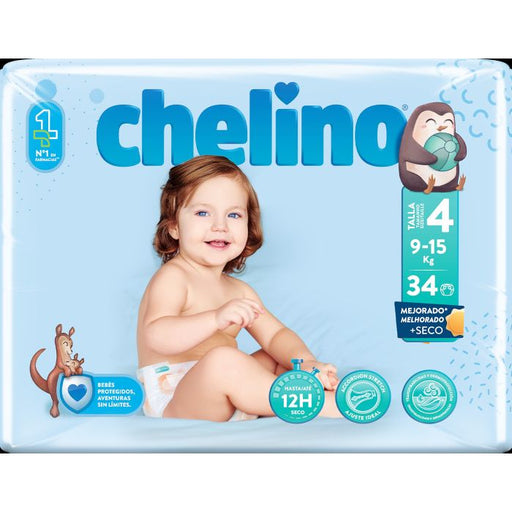Pañal Bebé Gateo Talla 4 - Chelino - 1