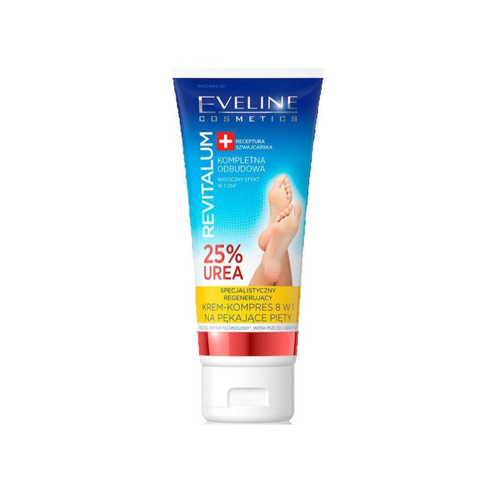 Crema para Pies Regenerativa 8en1 Revitalum - 25% Urea - Eveline - 1