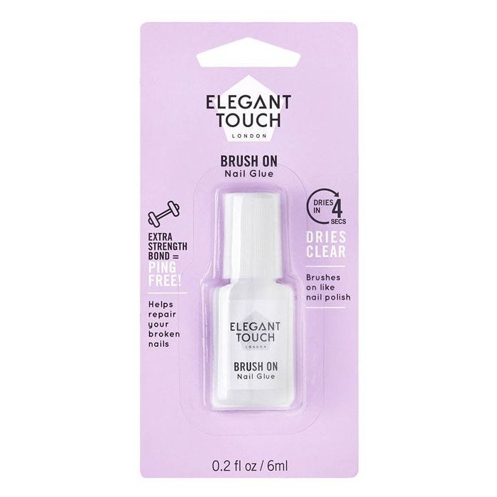 Pegamento Uñas Brush on - Elegant Touch - 1