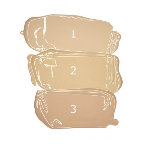 Prebase + Corrector + Base de Maquillaje - Second Skin 3 en 1 - Wibo : Second Skin 3 - 2