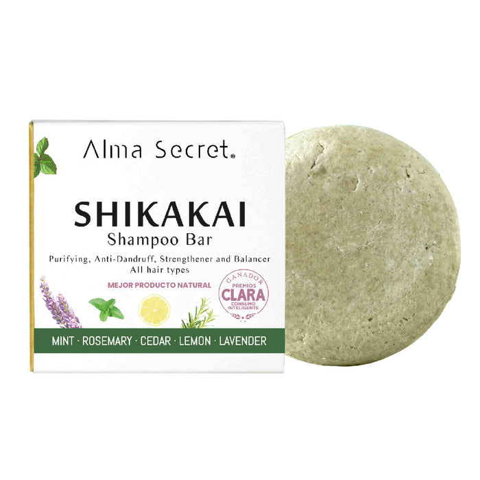 Shikakai Champú Sólido 85 gr - Alma Secret