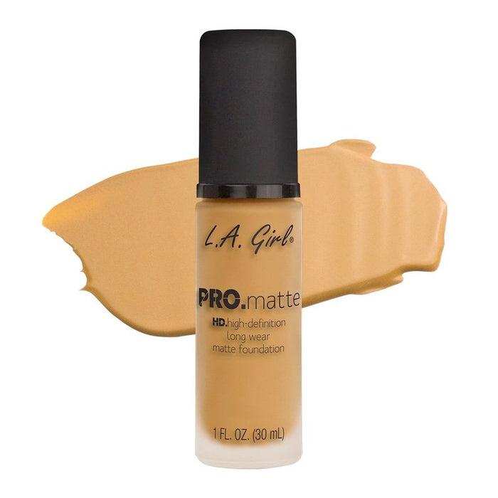 Base de Maquillaje Pro Matte - L.A. Girl : Soft honey - 1