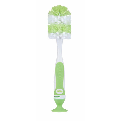 Cepillo para Biberones y Tetinas con Base de Ventosa - Nuby - 1