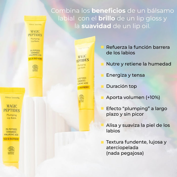 Bálsamo Labial 3 en 1 Magic Peptides 15ml - Alma Secret - 3