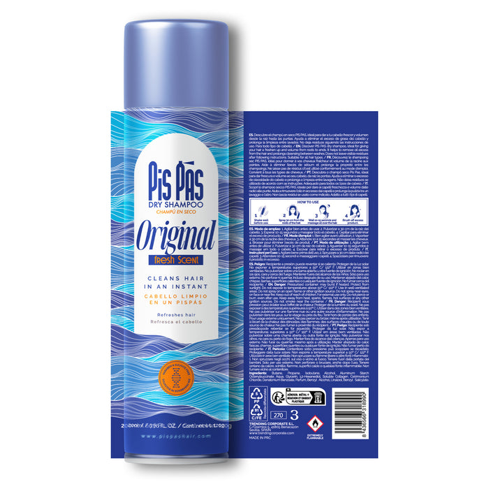 Champú en Seco Original 200ml - Pis Pas - 3