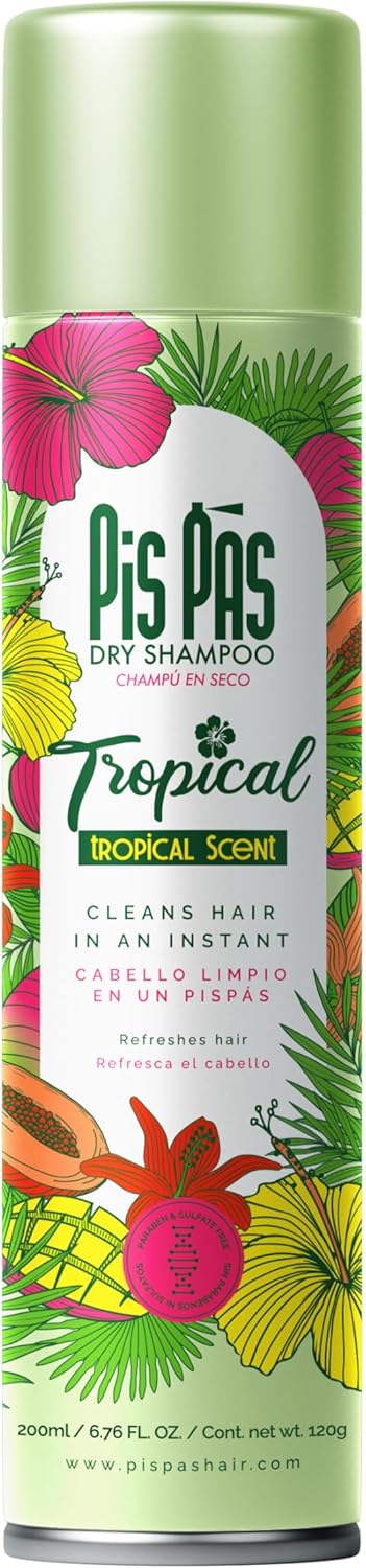 Champú en Seco Tropical Scent 200ml - Pis Pas - 1
