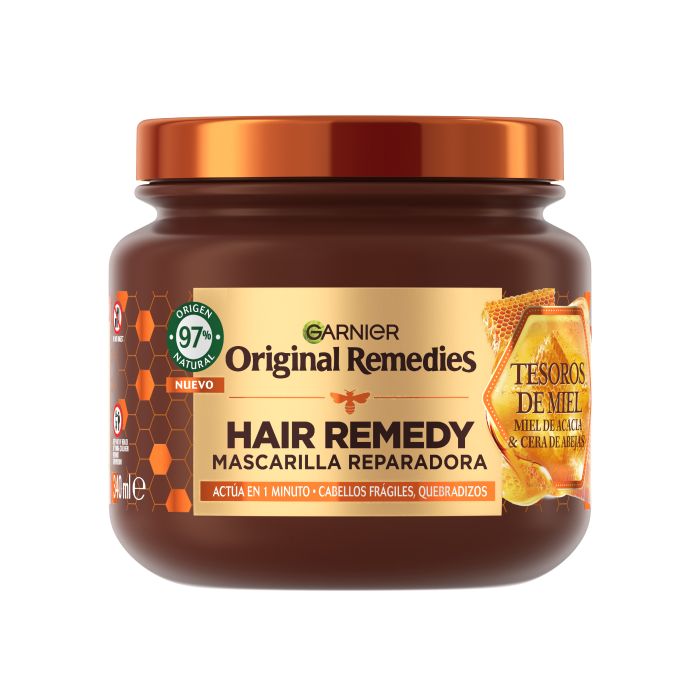 Tesoros de Miel Mascarilla - Garnier : 300 ml - 1