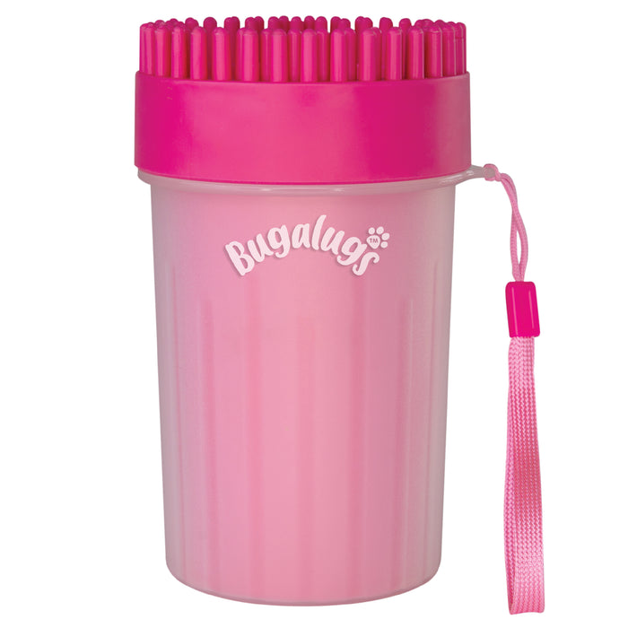 Limpiador de Patas para Perros y Gatos - Rosa (Talla M) - Bugalugs : Pink Medium - 1