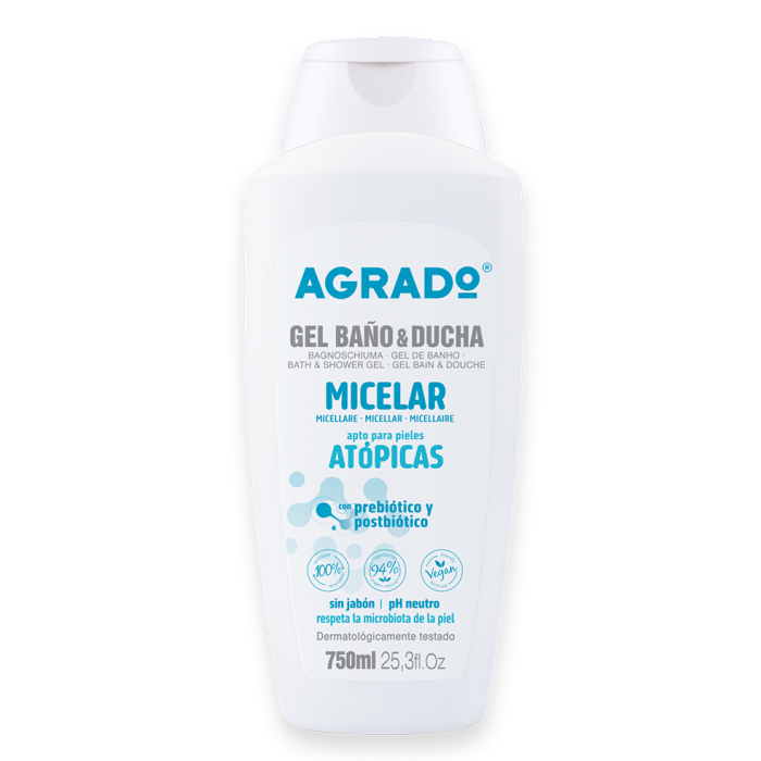 Gel Micelar Pieles Atópicas pH Neutro 750ml - Agrado - 1