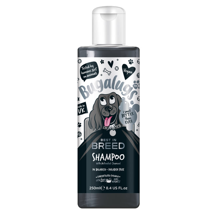 Best in Breed Champú para Perros al Carbón Activo - Bugalugs - 1
