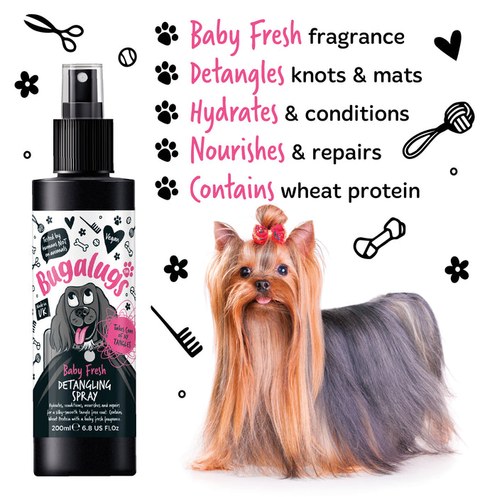 Spray Desenredante Baby Fresh- 200ml - Bugalugs - 3