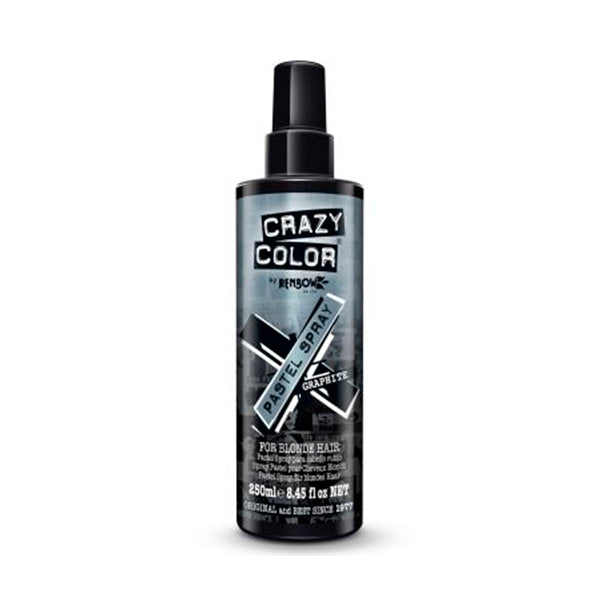 Spray Temporal con Color 250ml - Crazy Color : Graphite - 1