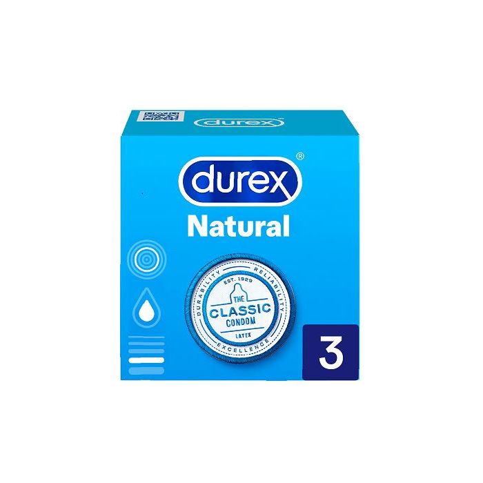 Preservativos Natural Comfort - 3 ud - Durex - 1
