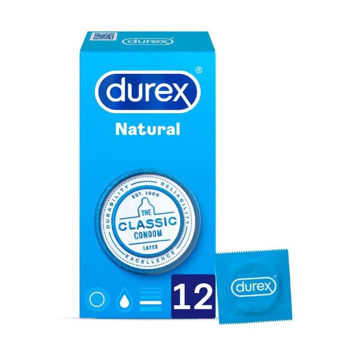 Preservativos Natural Plus - 12 Uds - Durex - 1