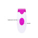 Pretty Love Flirt Vibrador Estimulador Andre - Flirtation - 7