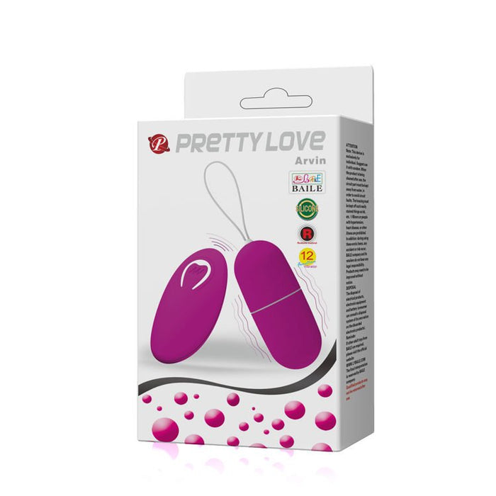Pretty Love Huevo Vibrador Arvin Control Remoto 12v - Flirtation - 7