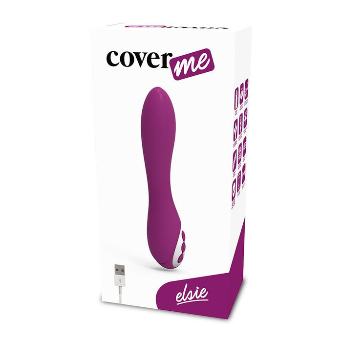 Elsie Vibrador Recargable 10 Velocidades Flexible y Sumergible - Coverme - 3