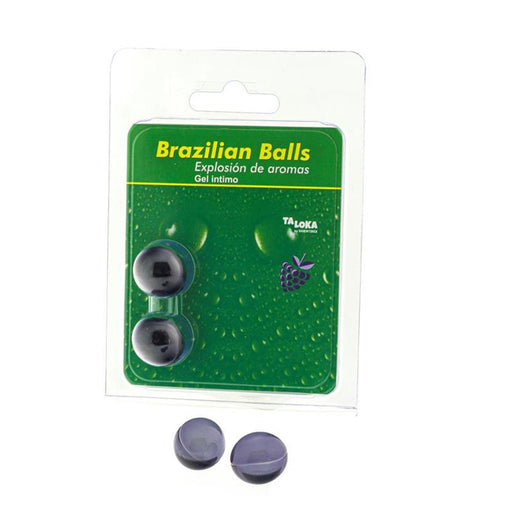 Brazilian Balls Gel íntimo Frutas Del Bosque 2 Bolas - Taloka - 1