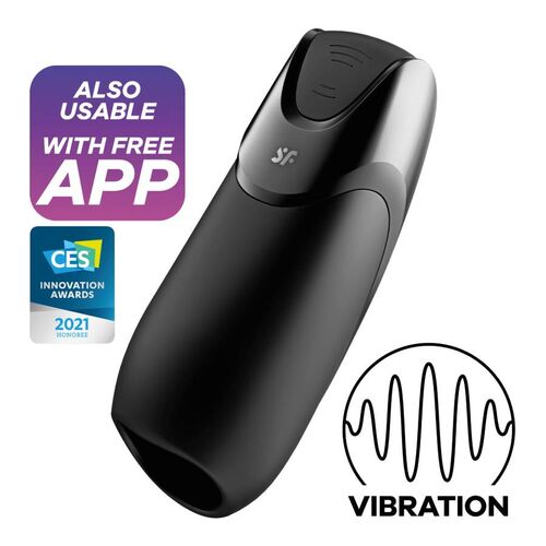 Vibrador Masculino Men+ Negro - Satisfyer - 2
