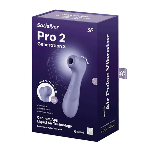 Pro 2 Generación 3 - Lila Bluetooth & App - Satisfyer - 1