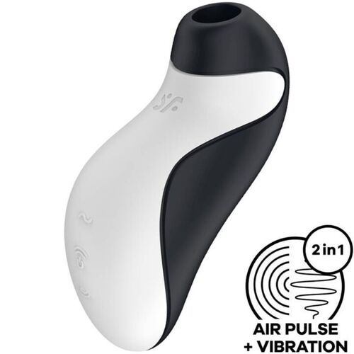 Estimulador y Vibrador Orca Air Pulse - Satisfyer - 2