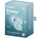Sassy Seal Estimulador y Vibrador Azul - Satisfyer - 1